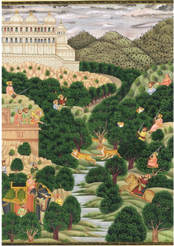 Miniature Mughal Art